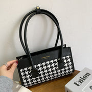 Fashion Versatile Plaid Hand Carry Bags