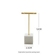 Minimalist Jewelry Rack Gypsum Display Stand