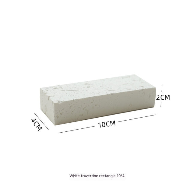 Minimalist Jewelry Rack Gypsum Display Stand
